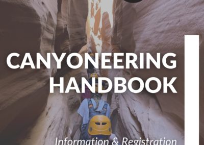 2021 Student Canyoneering Guide